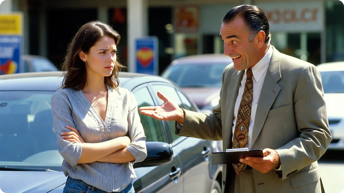 Inspecting a used car